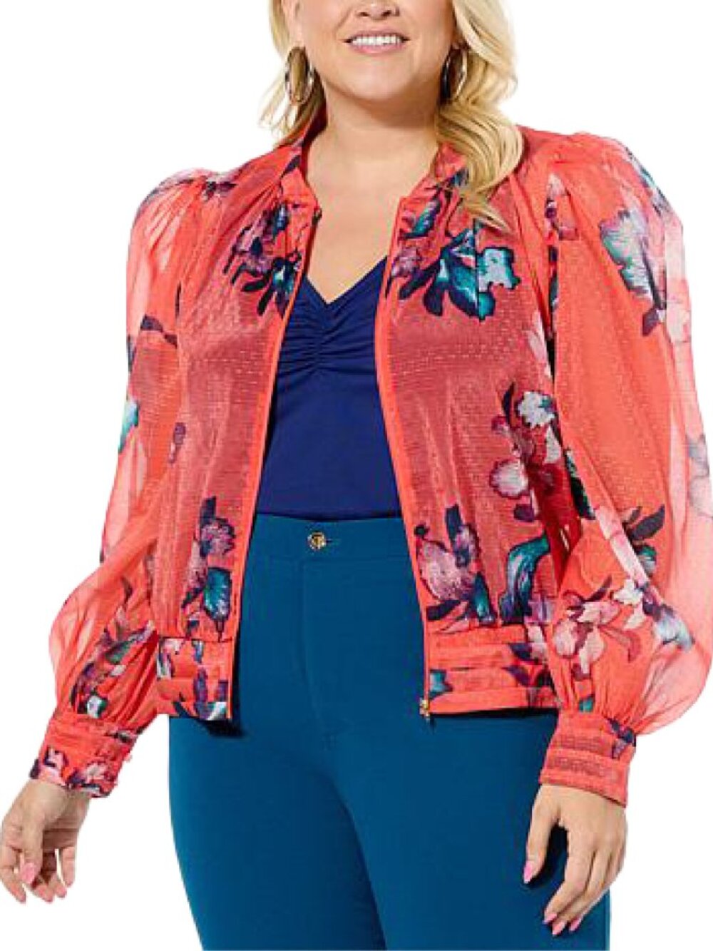 C Wonder by Christian Siriano Organza Jacket